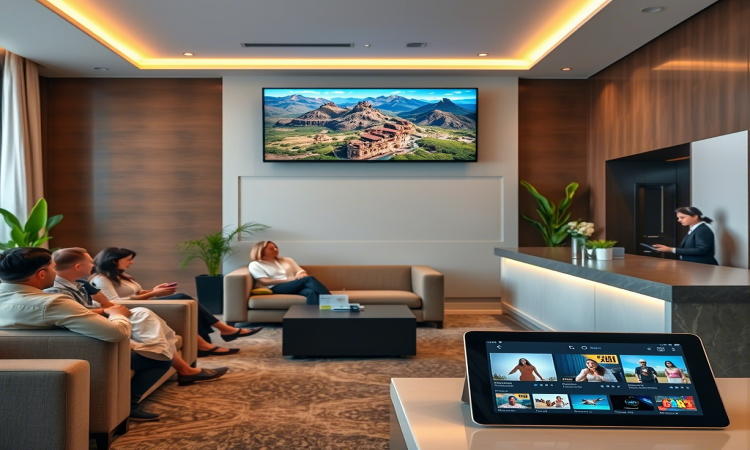 کاربرد های iptv در محیط های خدماتی